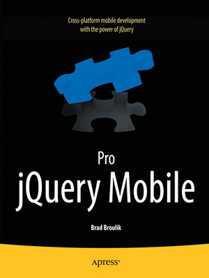 cover image of Pro jQuery Mobile